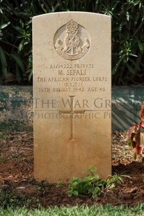 BEIRUT WAR CEMETERY - SEFALI, M